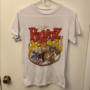 Bratz Adult T-shirt White Size Small